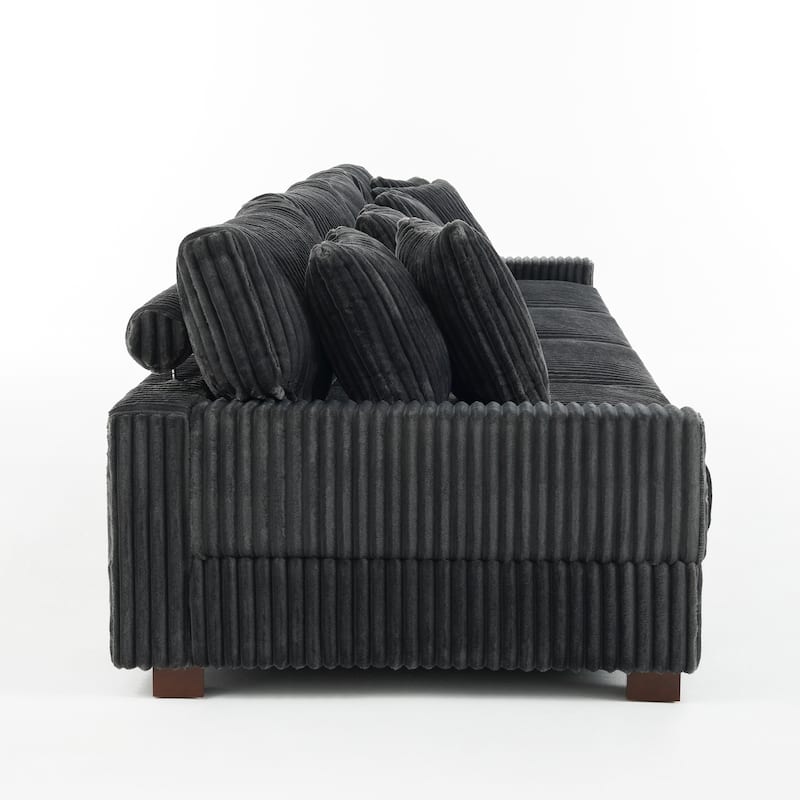 Anne 150" W Oversized Upholstered Modular Sectional Sofa