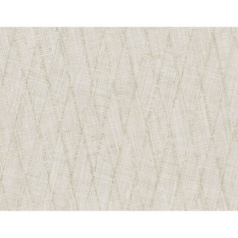 Seabrook Designs Sun Woven Embossed Vinyl Unpasted Wallpaper - 27 in W x 27 ft. L - Dove