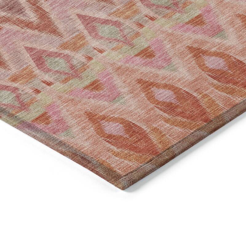 HomeRoots Southwestern Transitional Rectangle Outdoor Rug