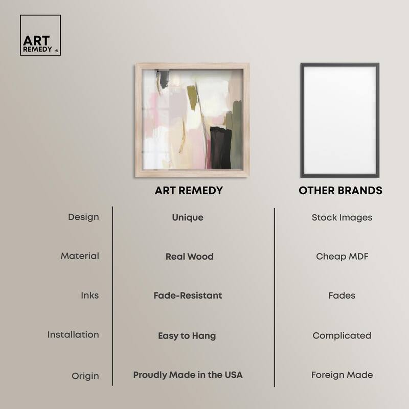 Dynamic Color I Shadowbox by Art Remedy