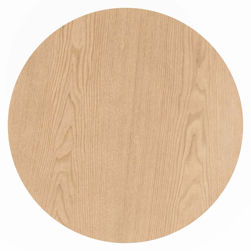17.71 inch Round Fluted Side Table