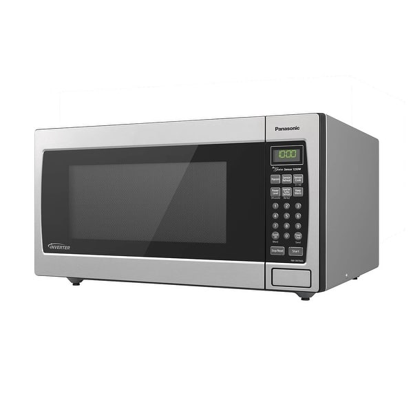 Panasonic NNSN766S 1.6 Cu. Ft. Counter Top Microwave Oven Bed Bath