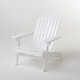 preview thumbnail 55 of 60, Outdoor Acacia Wood Adirondack Chair, Simple Design Chair