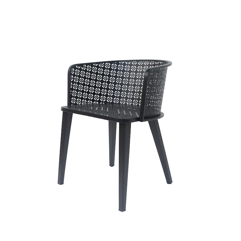 Christopher Knight Home - Milan Durable Outdoor Dining Chair Set for Stylish Gatherings