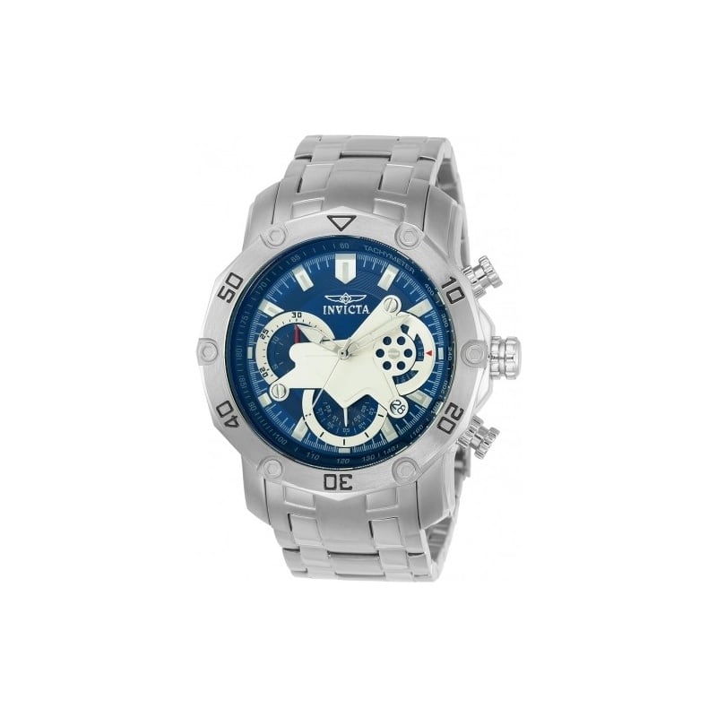 Invicta Men's 22764 'Pro Diver' Scuba Stainless Steel Watch - Blue