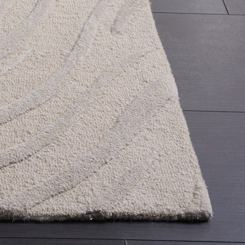 SAFAVIEH Handmade Glamour Oprica Contemporary Wool Rug