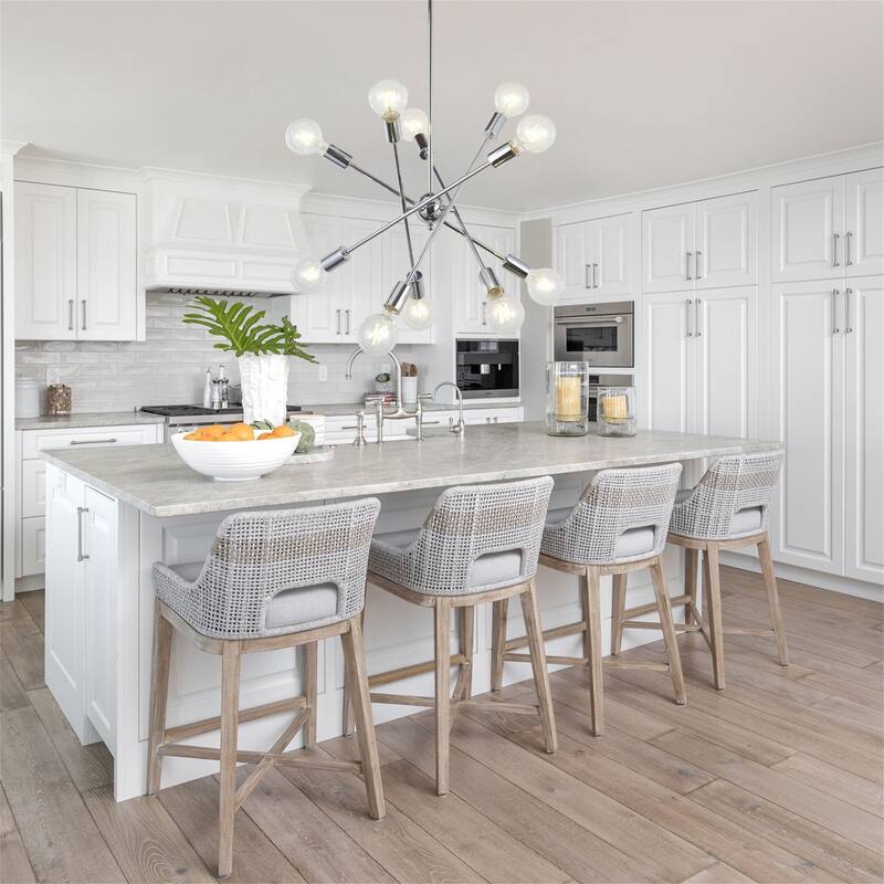 10-Light Mid-Century Modern Sputnik Chandelier