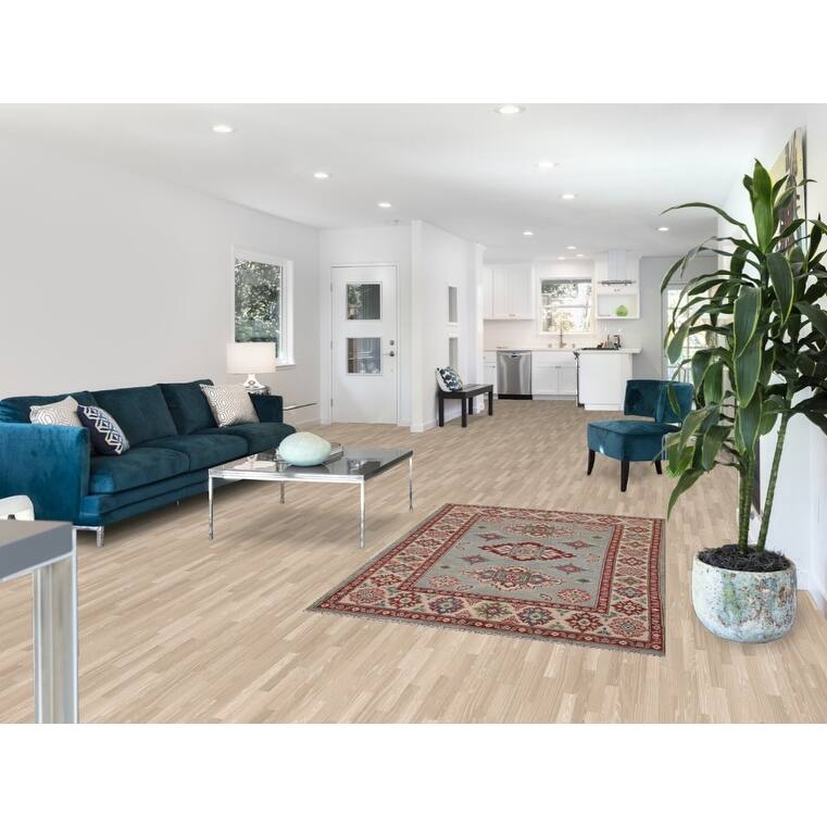 Kazak Oriental Area Rug Handmade Bedroom Wool Carpet - 3'11" x 5'11"