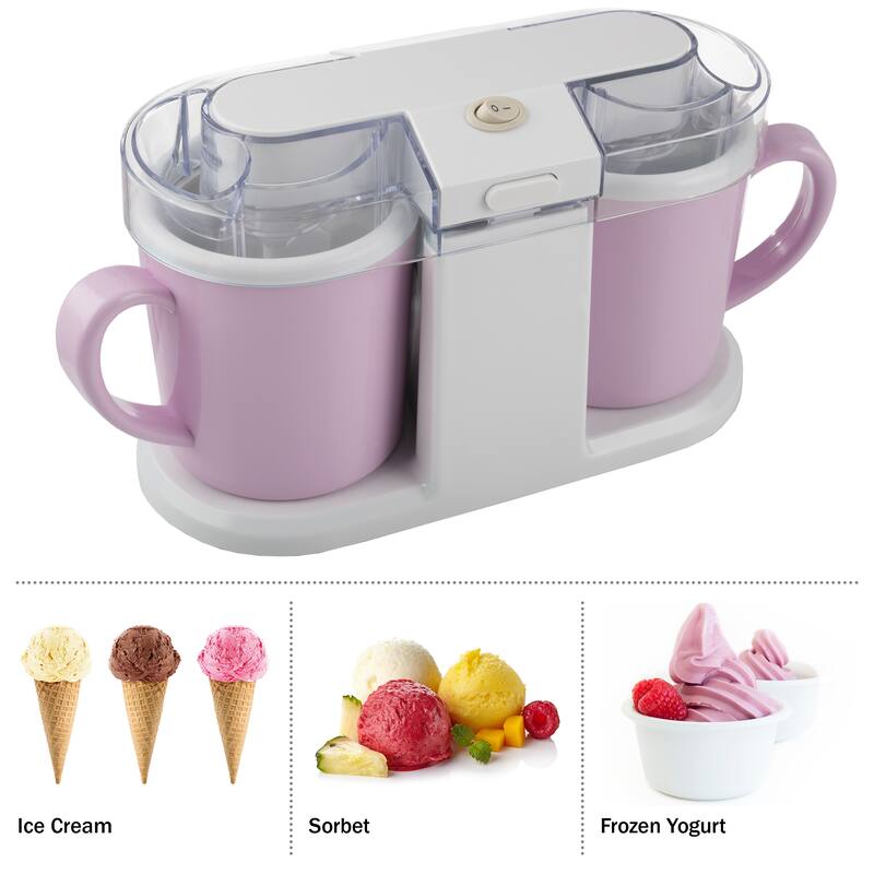 Ice Cream Maker - 2QT Ice Cream Machine by Classic Cuisine