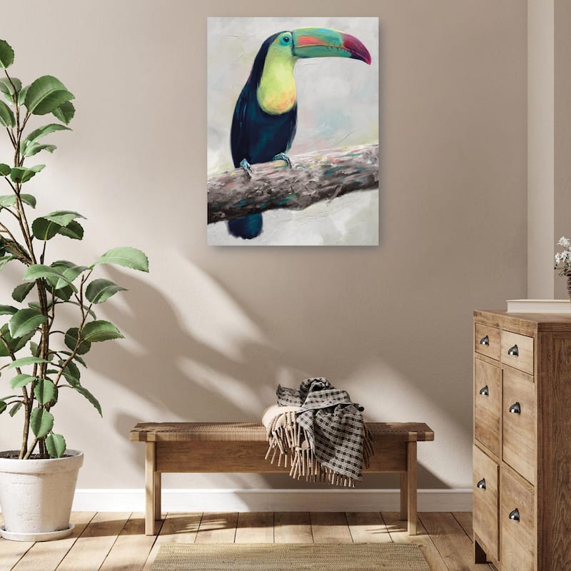 Island Aviary I By Studio Arts Canvas Art Print