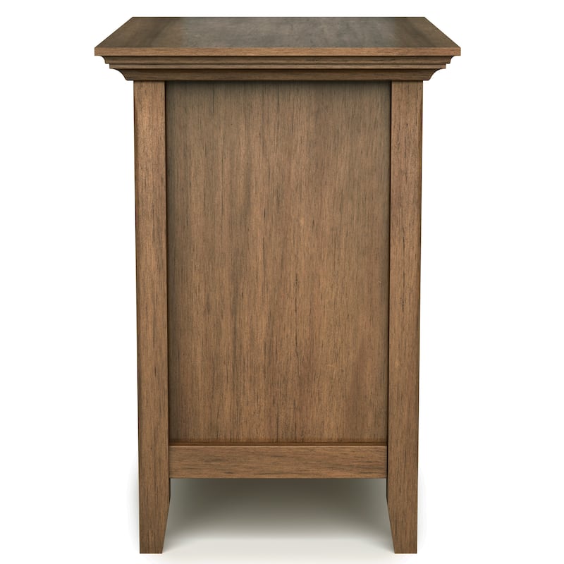 WYNDENHALL Halifax SOLID WOOD 24 inch Wide Bedside Nightstand Table