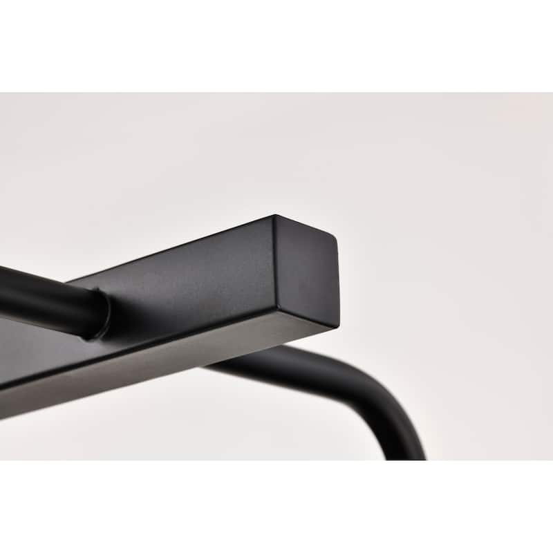 Grayson 6 Light Island Pendant Matte Black Finish Clear Ribbed Glass - Matte Black