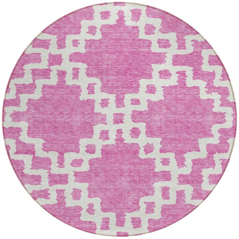 HomeRoots Geometric Transitional Rectangle Outdoor Rug