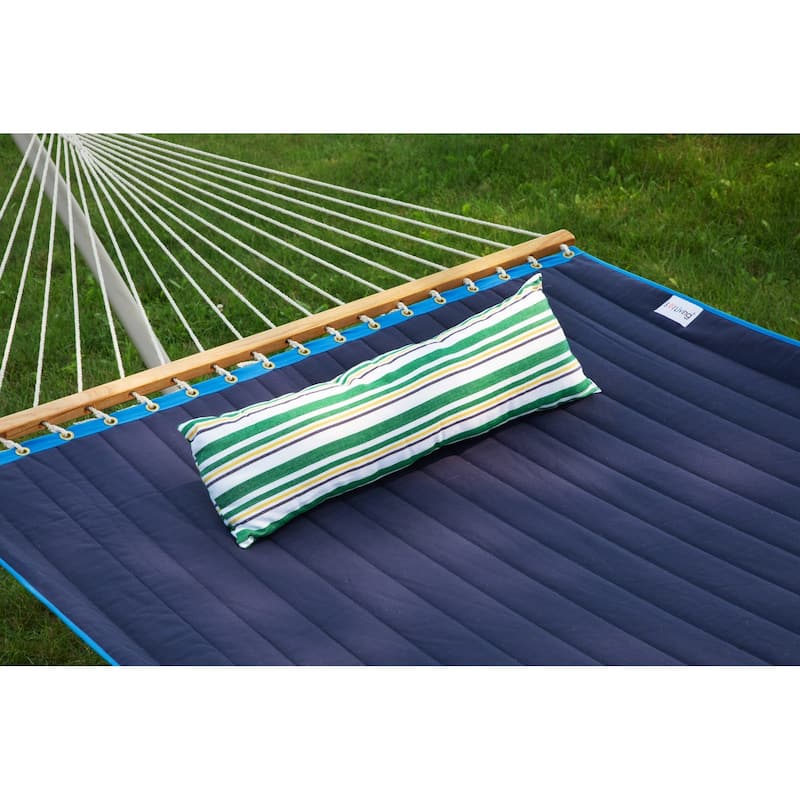 Acapulco Outdoor Patio Pillow Cotton Hammock Cushion - 10 x 30 Inches