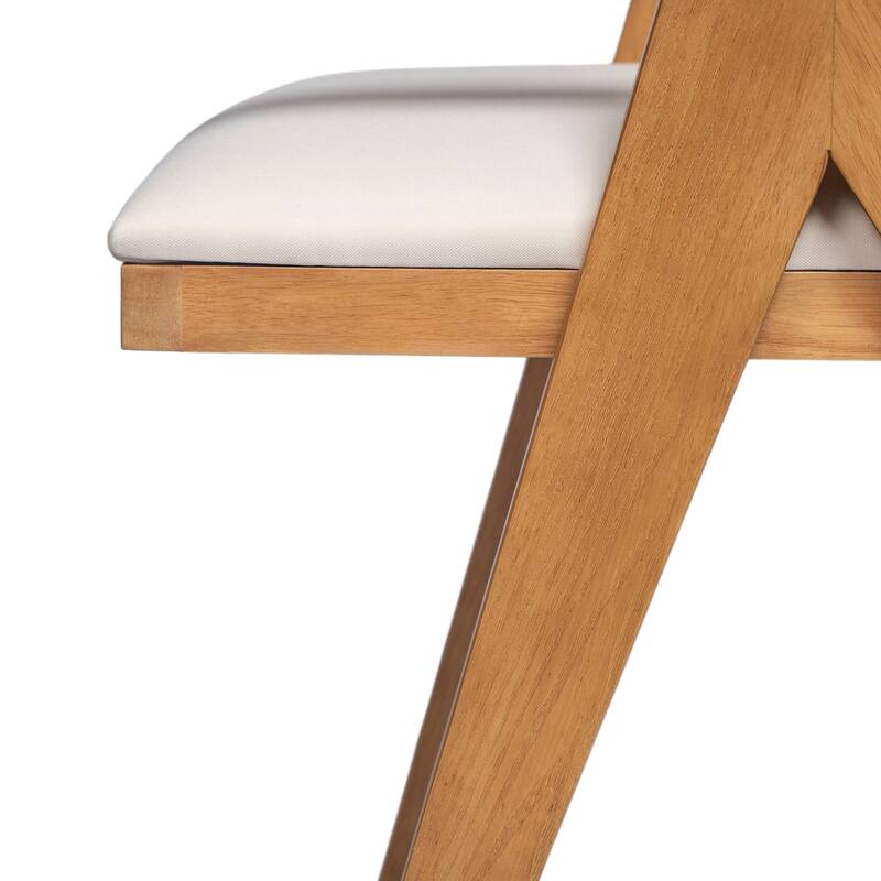 Farmhouse Kitchen Chairs Set of 2, Rattan Back Upholstered Arm Chairs