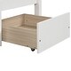 preview thumbnail 8 of 7, Twin Solid Wood Loft Bed with Convertible Desk, Drawer, Guardrails, Cushions