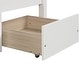 preview thumbnail 8 of 7, White Convertible Full Metal Bunk Bed with 2 Drawers