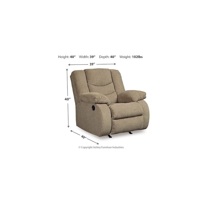 Signature Design by Ashley Tulen 3-Piece Upholstery Package - 87" W x 40" D x 40" H