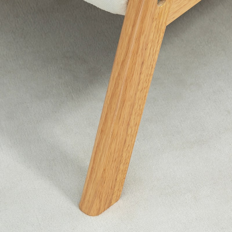HOMCOM Accent Chairs with Throw Pillow and Cushions
