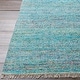 preview thumbnail 19 of 33, Hand-Woven Luther Solid Viscose Area Rug - 5' x 7' 6"