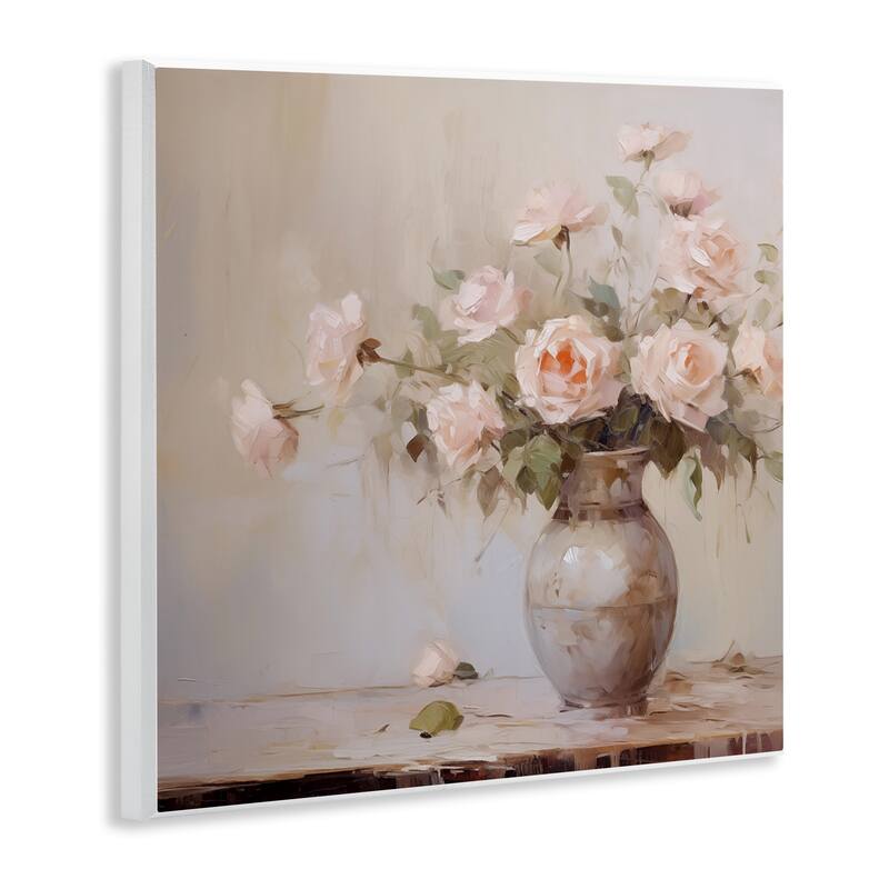 Stupell Romantic Rose Bouquet Wall Plaque Art Design By Arlington Prints