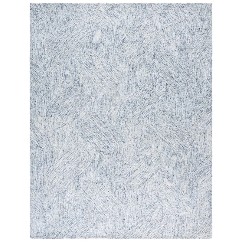 SAFAVIEH Handmade Pine Anaya Modern & Contemporary Wool Rug - 8' x 10' - Dark Grey