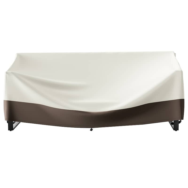 Heavy Duty Patio Sofa Cover, Waterproof 3-Seater Outdoor Sofa Cover