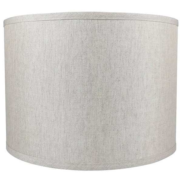 Linen lamp shade large top