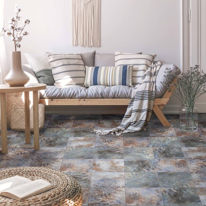 Merola Tile BioTech Ocean Coral Bay Matte 12" x 12" Porcelain Floor and Wall Tile