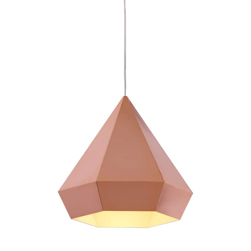 Alpine Ridge Ceiling Lamp Rose Gold