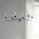 Hampton Hill Brighton 6-Light Farmhouse Metal Chandelier