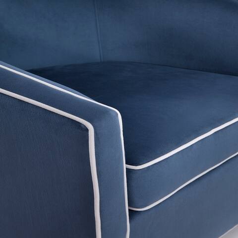 Kenton Barrel Style Swivel Chair by Greyson Living