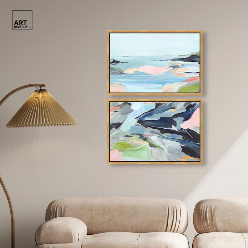 Between Seasons II Canvas Set of 2 by Art Remedy