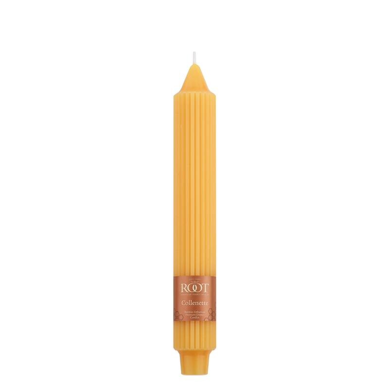 Root Unscented Grecian Collenette Taper Candles box of 4