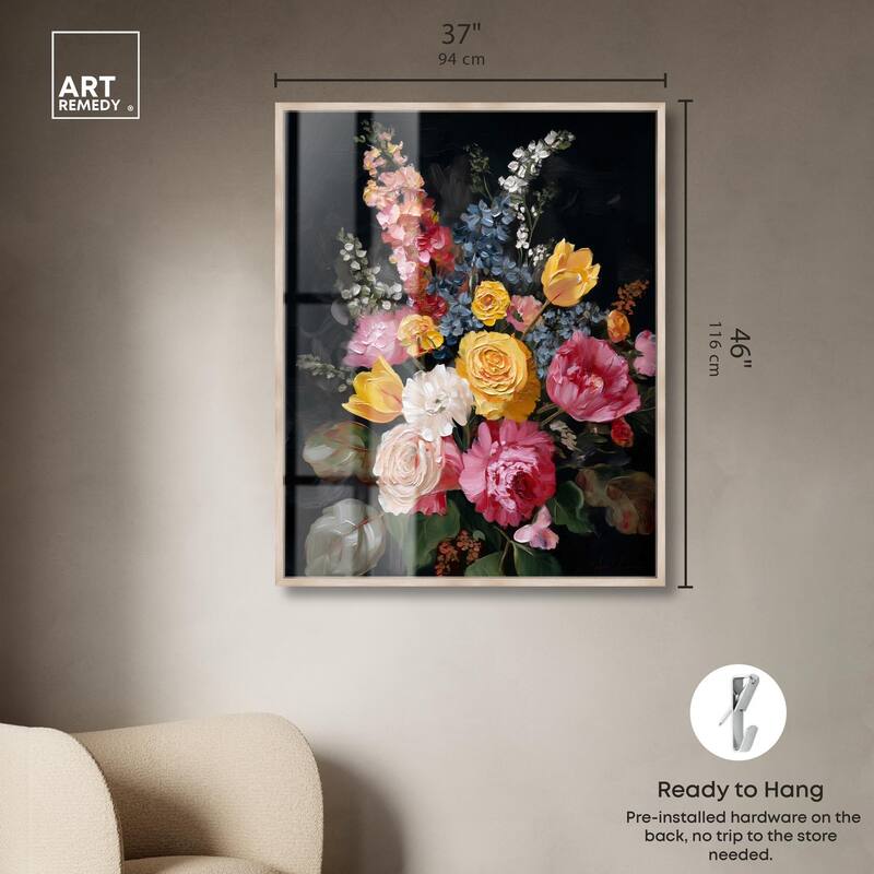 Garden Richness I Shadowbox by Art Remedy