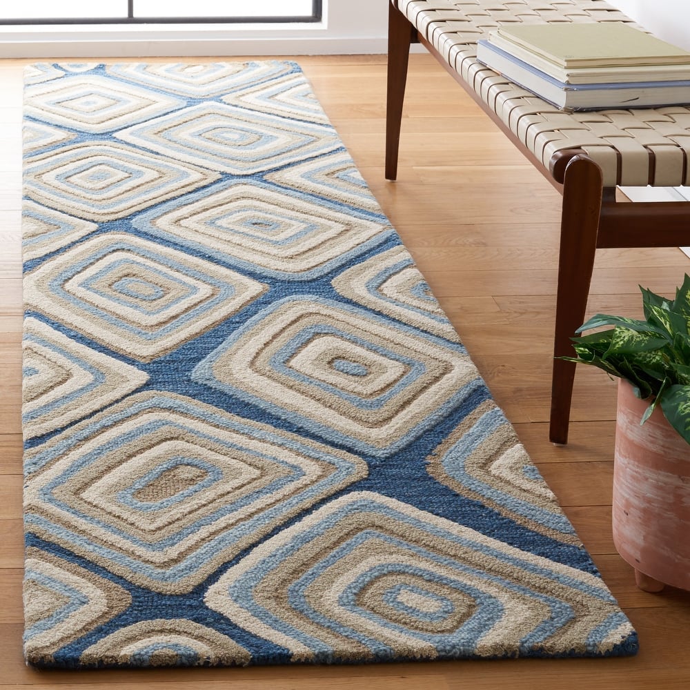 SAFAVIEH Handmade Aspen Madli Mid-Century Modern Wool Rug