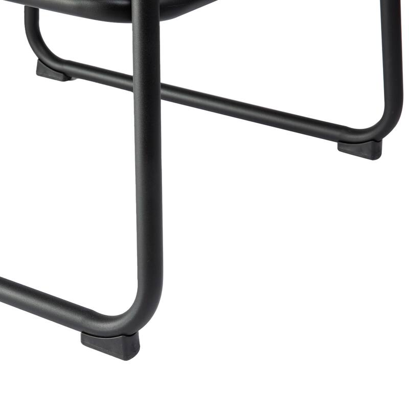 Glitzhome Industrial Modern Set of 3 Pub Table Set with 41"H Square Bar Table and Stools