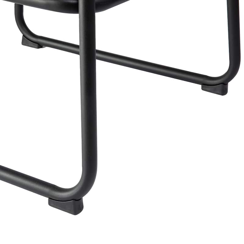 Glitzhome Small Space Set of 3 Swivel High Bar Stool Kitchen Chairs & Square Wood Top Pub Table