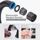 preview thumbnail 22 of 34, WOWOW 8 Inch Widespread Bathroom Faucet in Morden