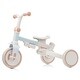 preview thumbnail 10 of 12, 7 in 1 Baby Tricycle, Foldable Toddler Tricycle with Removable and Adjustable Parent Handle, blue