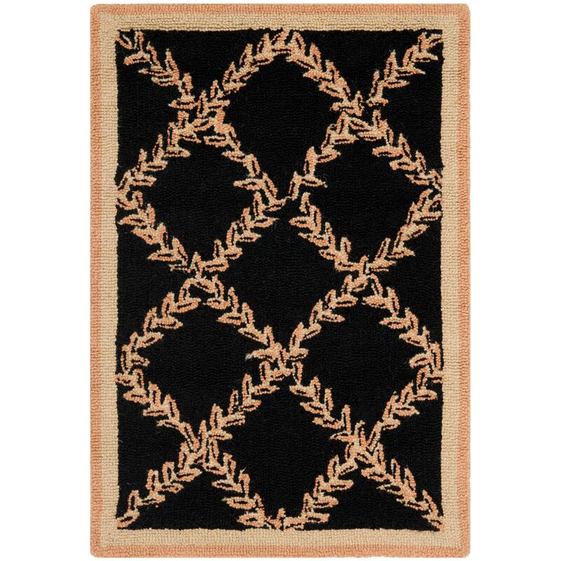 SAFAVIEH Handmade Chelsea Kimber Trellis French Country Wool Rug