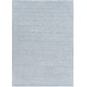 preview thumbnail 41 of 51, Elle Handmade Striped Solid Viscose Area Rug 12' x 15' - Aqua