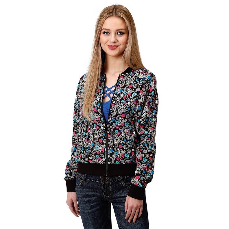 paisley print jacket