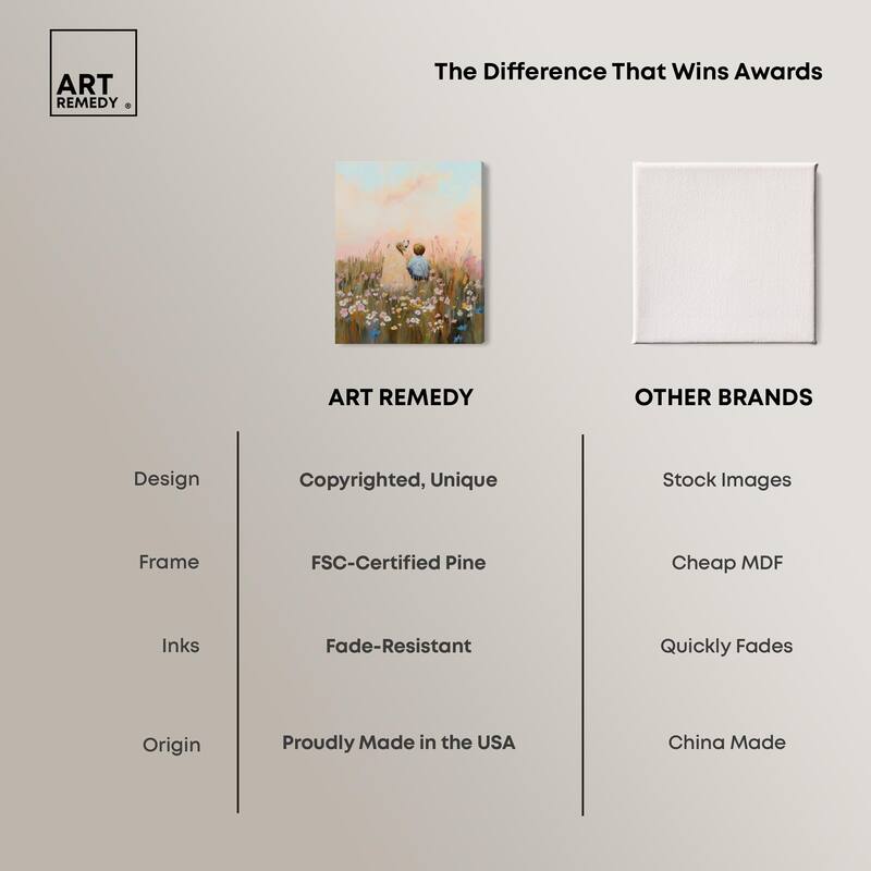 Sunset Companions Canvas by Art Remedy, Gallery Wrapped