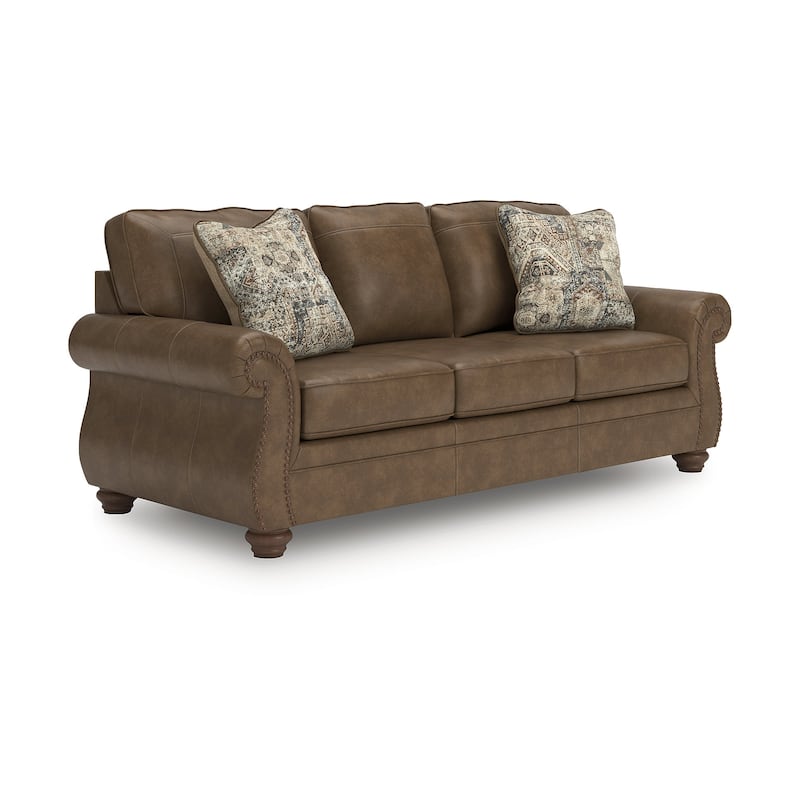 Signature Design by Ashley Shadsburne Brown Sofa - 92" W x 38" D x 39" H