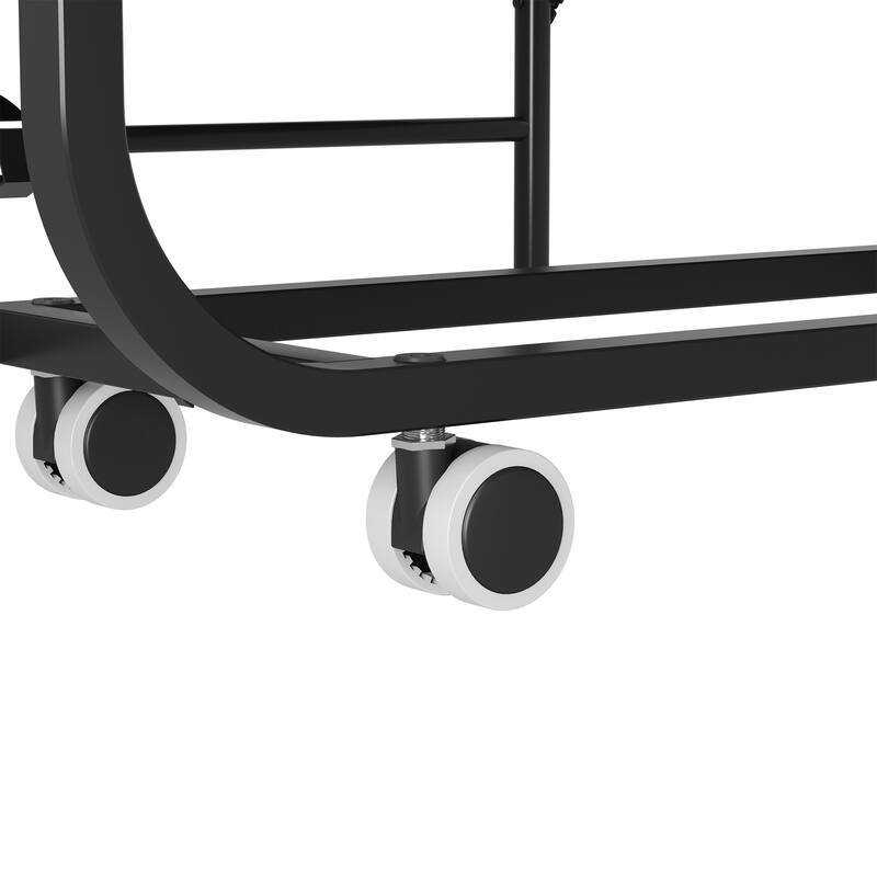 75inch x 38inch Twin Folding Bed with 3.7inch Memory Foam Mattress, Portable Foldable Extra Bed for Guests, Sturdy Metal Frame