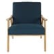 preview thumbnail 5 of 77, Weldon Mid-Century Fabric Upholstered Chair