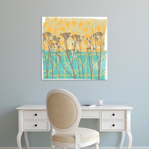 Easy Art Prints Alonzo Saunders's 'Along the Fence I' Premium Canvas Art