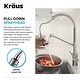 preview thumbnail 10 of 20, Kraus Bolden 1.8 GPM 18" Pull-Down Spray Kitchen Faucet with
