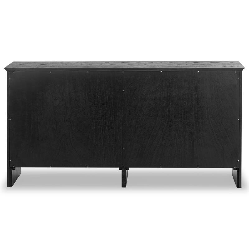 SAFAVIEH Couture Tashalie 4 Door Wood Sideboard - 64"W x 19"D x 33"H